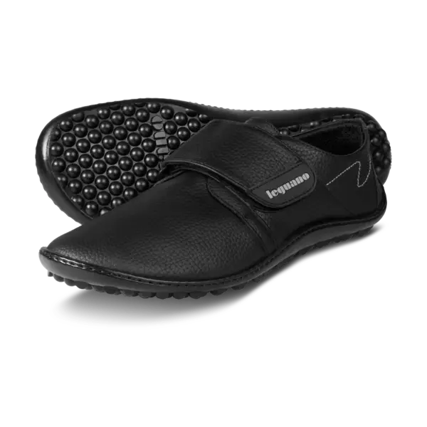 Care barefoot shoes in black.